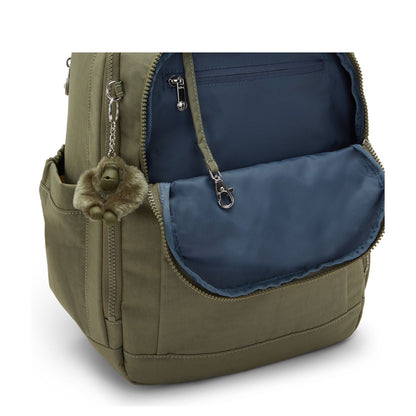 Kipling Seoul Cabin Rugzak - 22 liter - almost sage