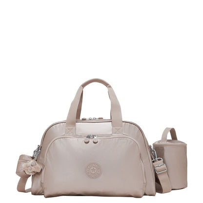 Kipling Camama Luiertas - verschoningsmatje - tiny metal glow