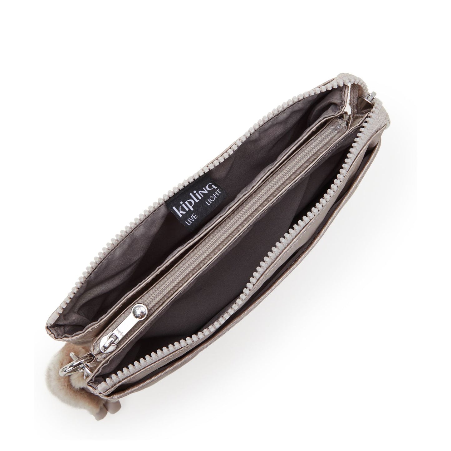 Kipling Riri Crossbody Schoudertas metallic glow