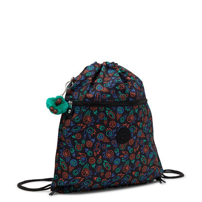Kipling Supertaboo Gymtas sport doodle