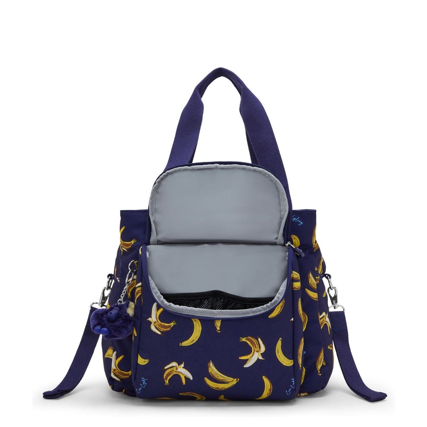 Kipling Nappisac Luiertas - verschoningsmatje - baby banana print