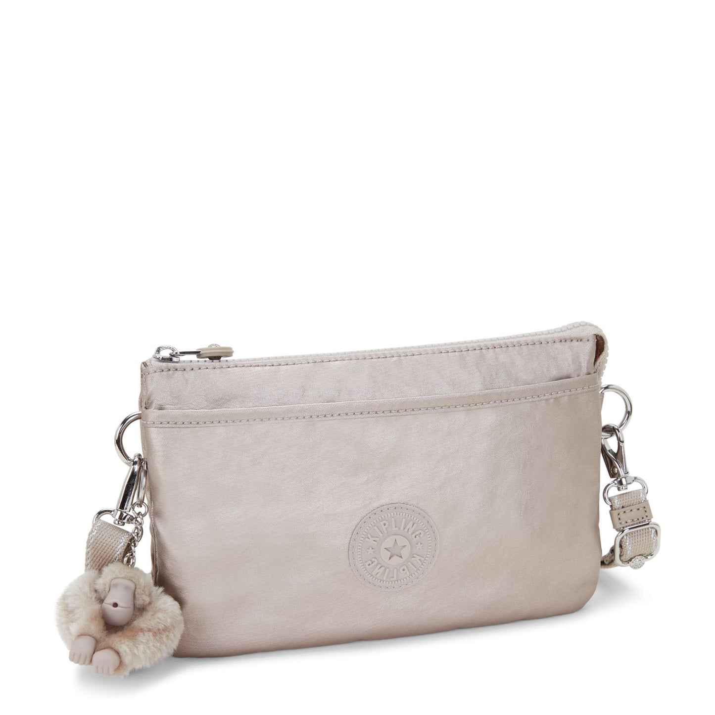 Kipling Riri Crossbody Schoudertas metallic glow