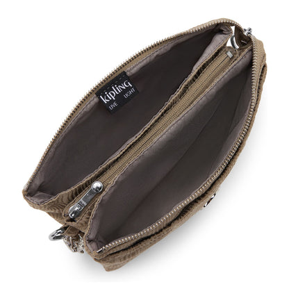 Kipling Riri Crossbody Schoudertas diamond wave jacquard
