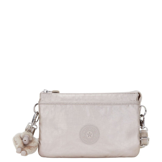Kipling Riri Crossbody Schoudertas metallic glow