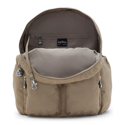 Kipling City Pocket S Rugzak diamond wave jacquard