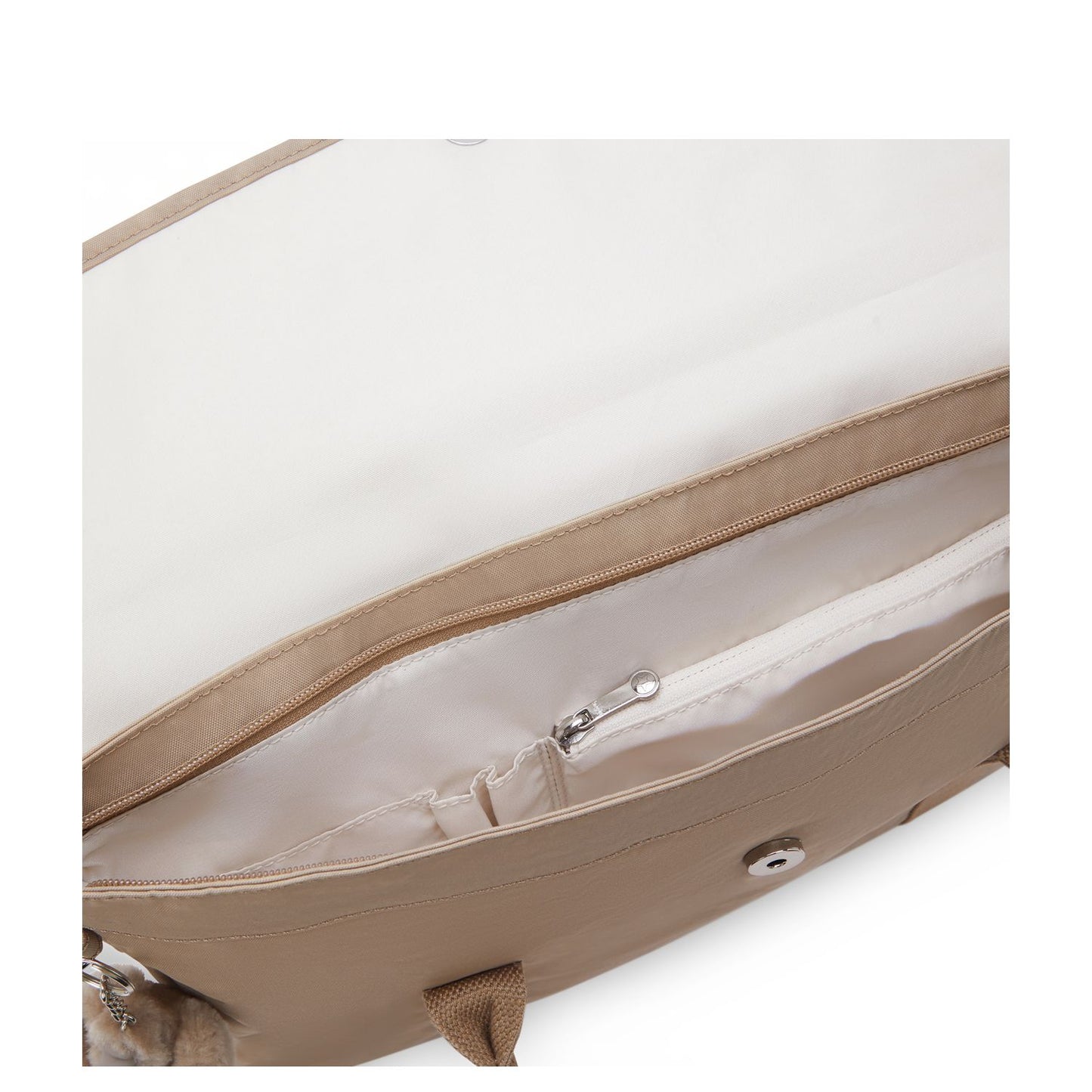 Kipling Superworker Laptopschoudertas - 15" laptopvak - tan beige