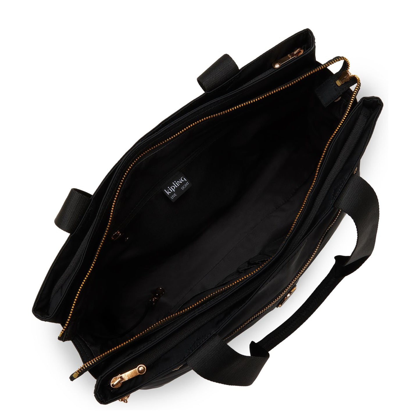 Kipling Elysia Work Laptopschoudertas - 15" laptopvak - blush gold black