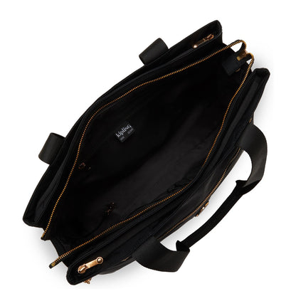 Kipling Elysia Work Laptopschoudertas - 15" laptopvak - blush gold black