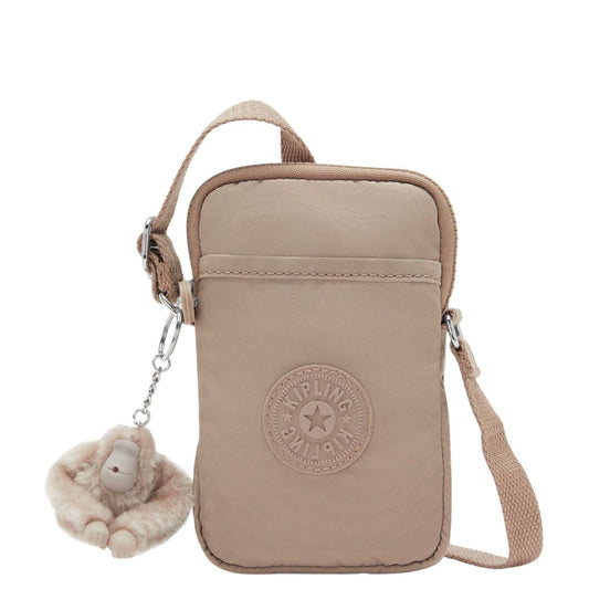 Kipling Tally Telefoontasje tan beige