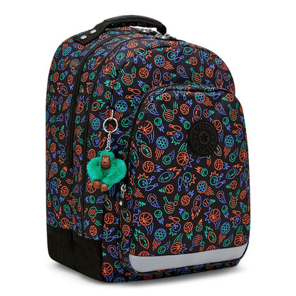 Kipling Class Room Rugzak - 28 liter - 15" laptopvak - sport doodle