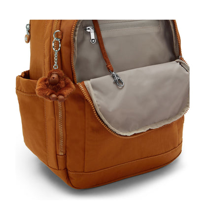 Kipling Seoul Cabin Rugzak - 22 liter - stylish mokka