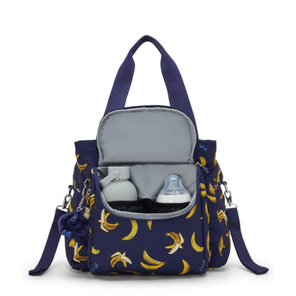 Kipling Nappisac Luiertas - verschoningsmatje - baby banana print
