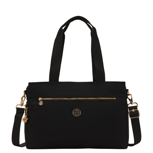 Kipling Elysia Work S Laptopschoudertas - 13" laptopvak - blush gold black