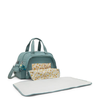 Kipling Camama Luiertas - verschoningsmatje - tiny green air