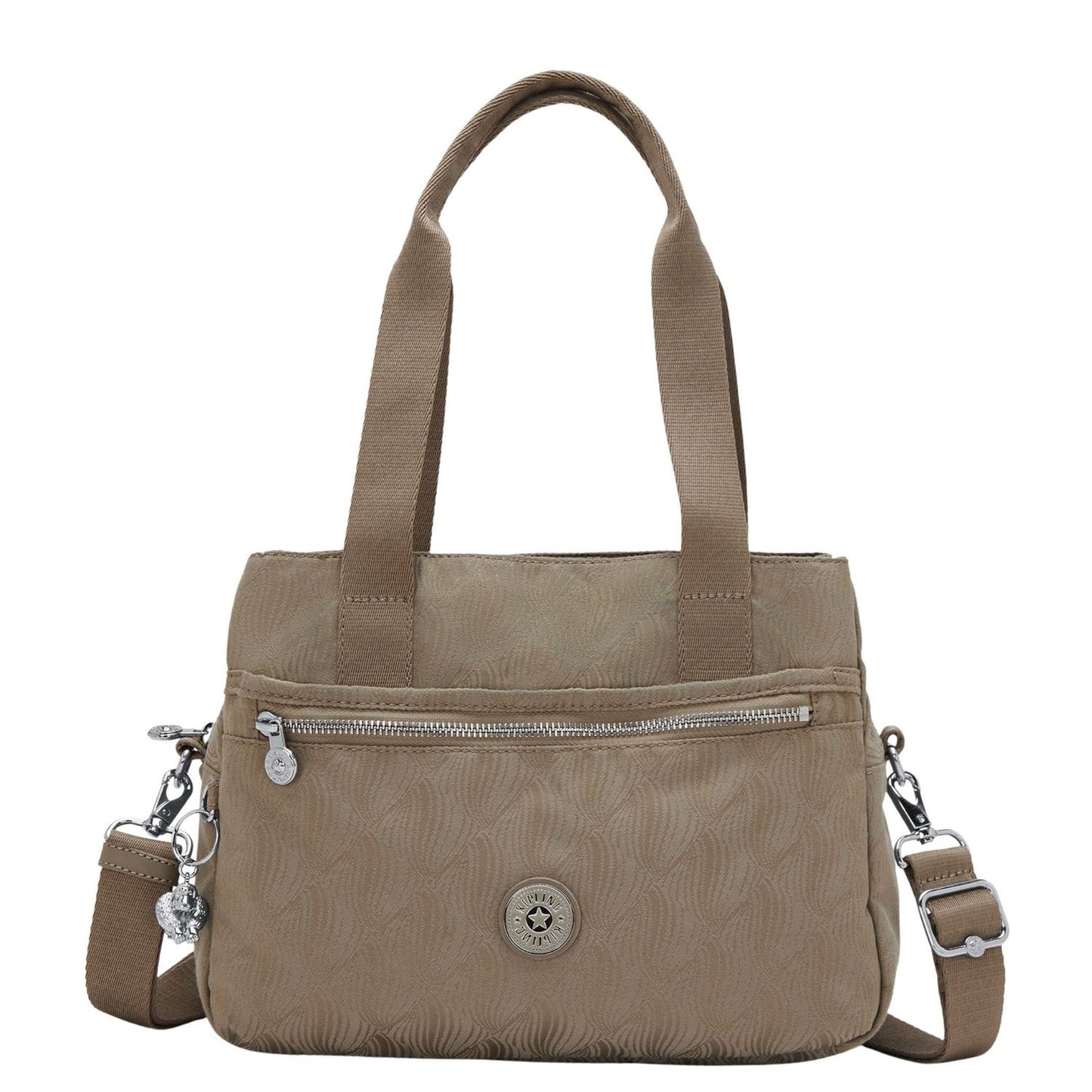 Kipling Elysiana Schoudertas diamond wave jacquard