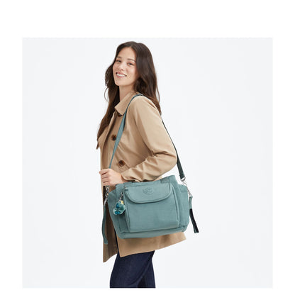 Kipling Nappisac Luiertas - verschoningsmatje - tiny green air