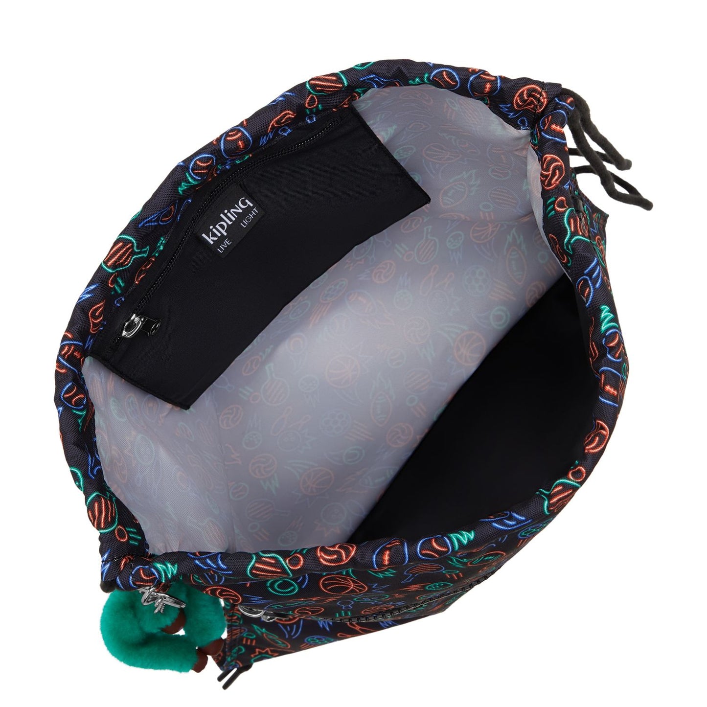 Kipling Supertaboo Gymtas sport doodle