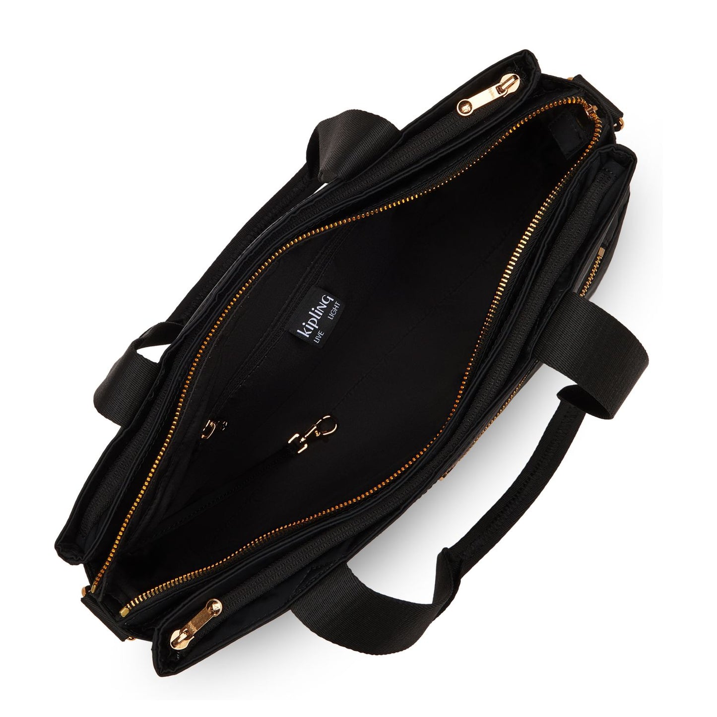 Kipling Elysia Work S Laptopschoudertas - 13" laptopvak - blush gold black