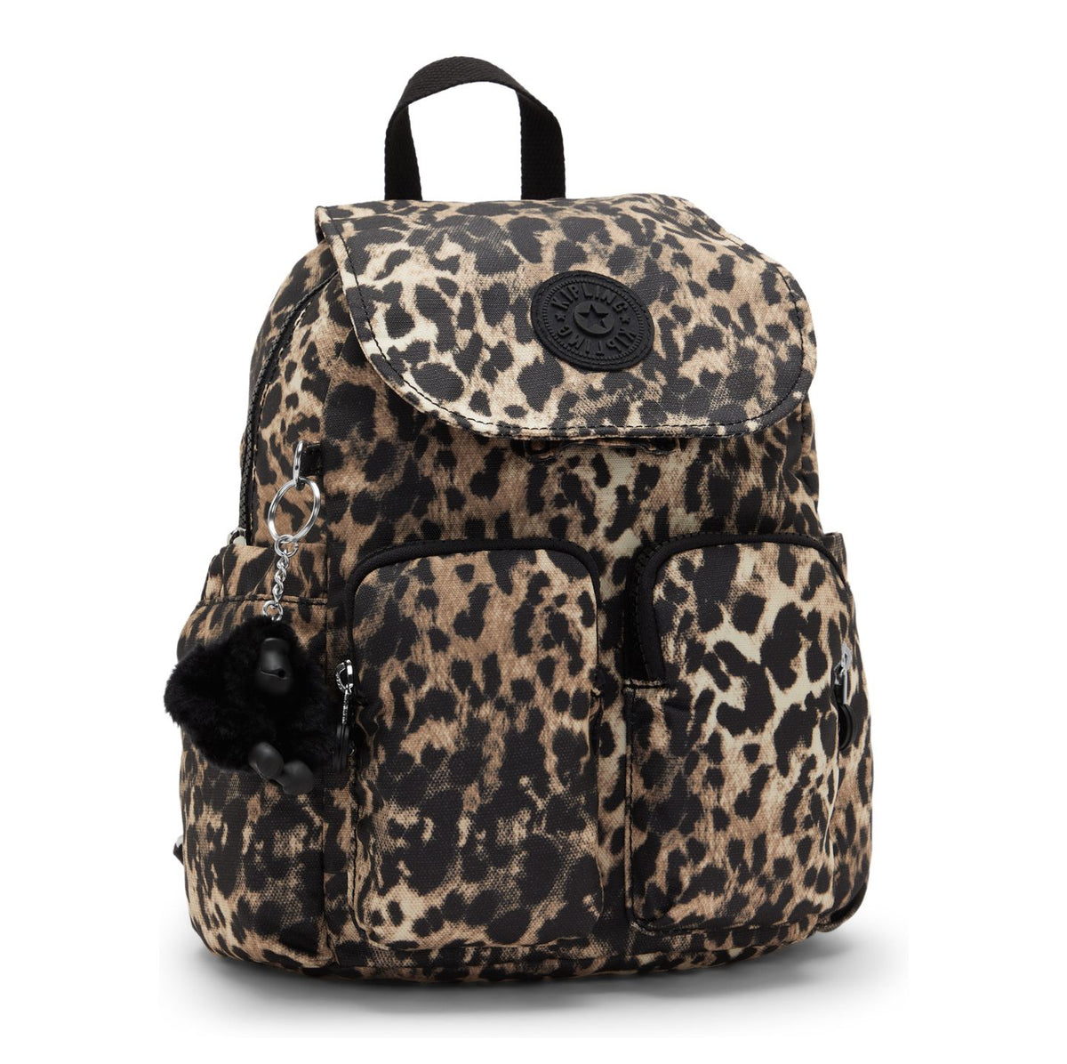 Kipling City Pocket Mini Crossbody Schoudertas wild leopard