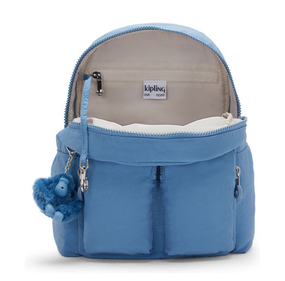 Kipling City Pocket Mini Rugzak vintage blue