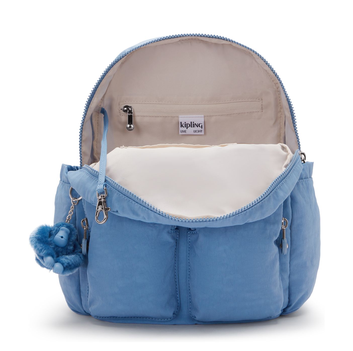 Kipling City Pocket S Rugzak vintage blue