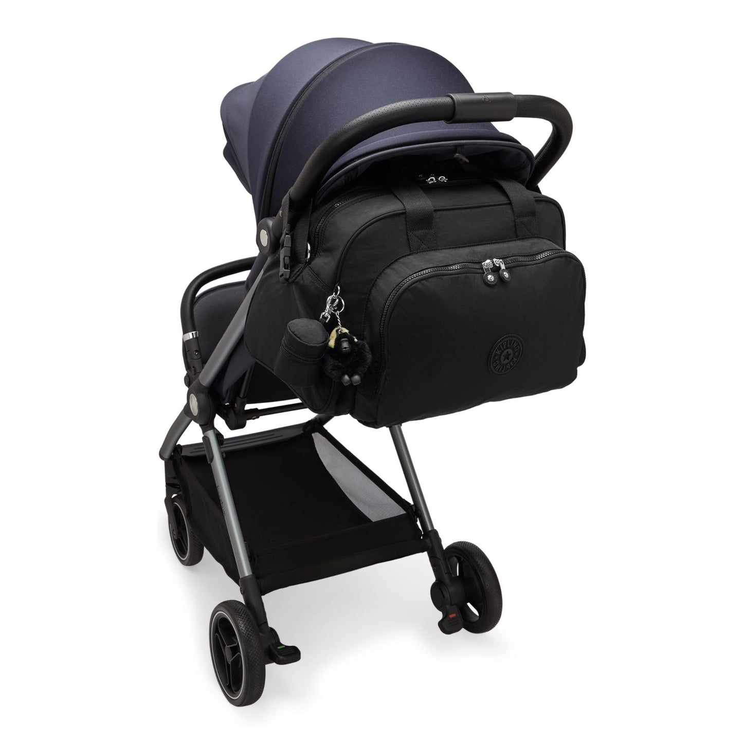 Kipling Camama Luiertas - verschoningsmatje - tiny black noir