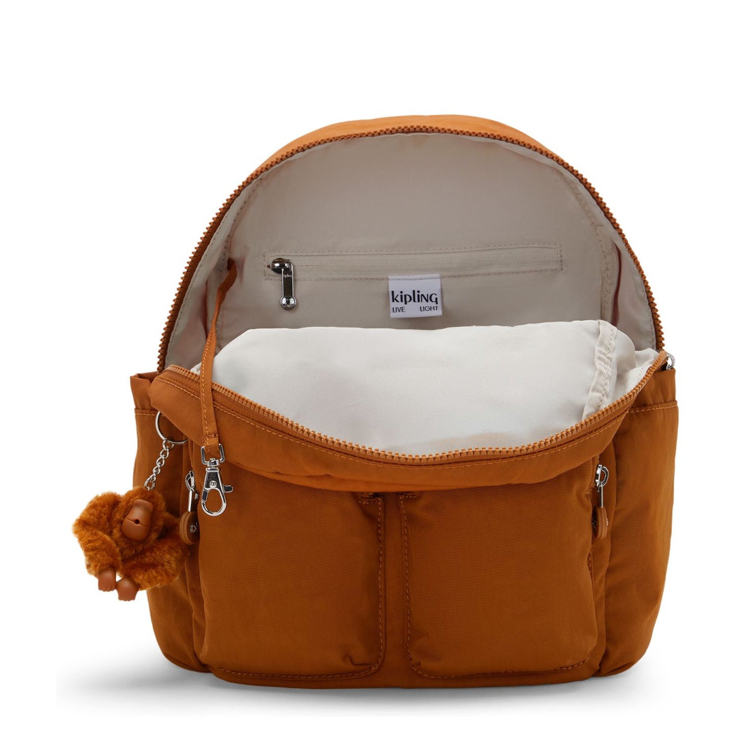 Kipling City Pocket S Rugzak stylish mokka