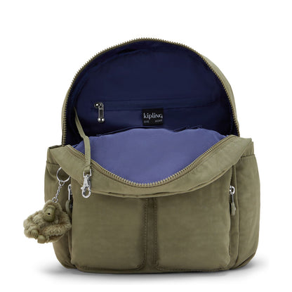 Kipling City Pocket S Rugzak almost sage