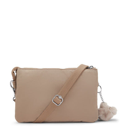 Kipling Riri Crossbody Schoudertas tan beige