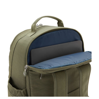 Kipling Seoul Cabin Rugzak - 22 liter - almost sage