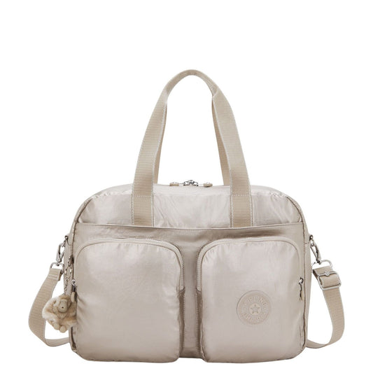 Kipling Defea XL Weekendtas 44 cm - 28 liter - 44x31.5x21 cm - metallic glow