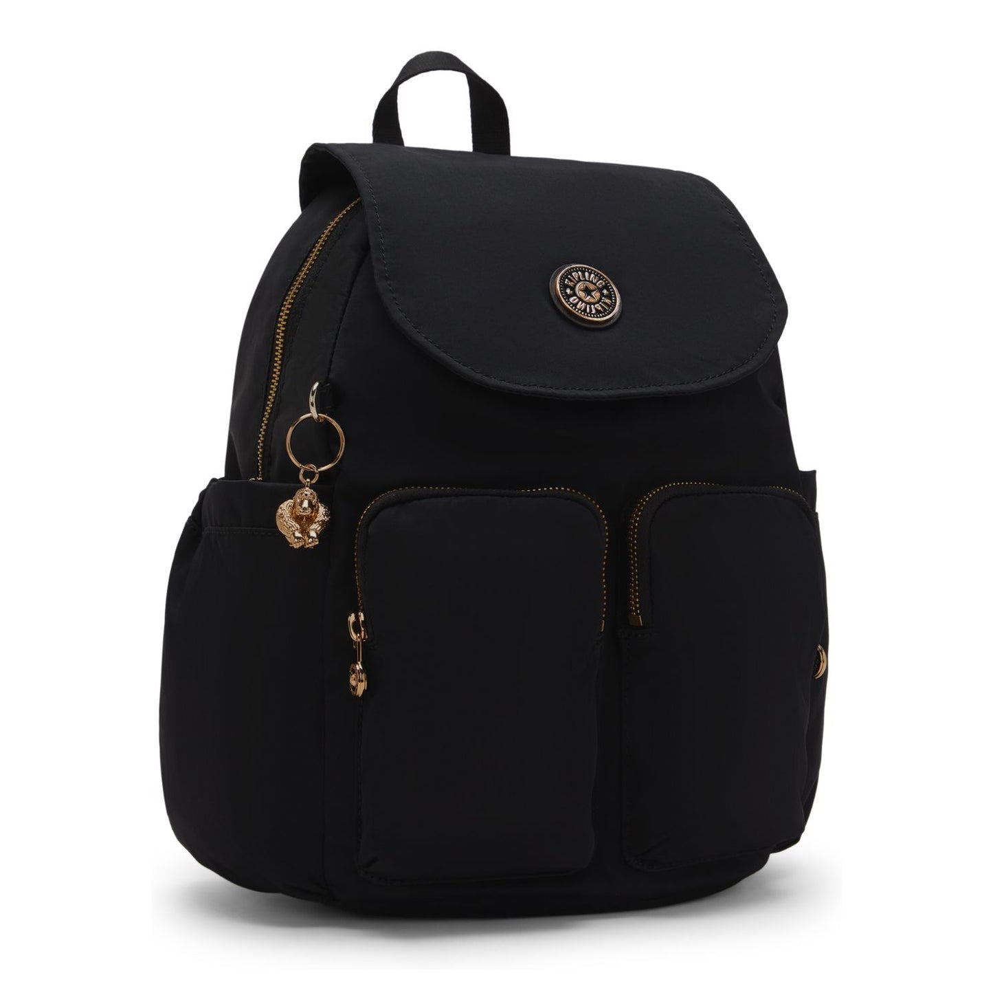 Kipling City Pocket S Rugzak blush gold black
