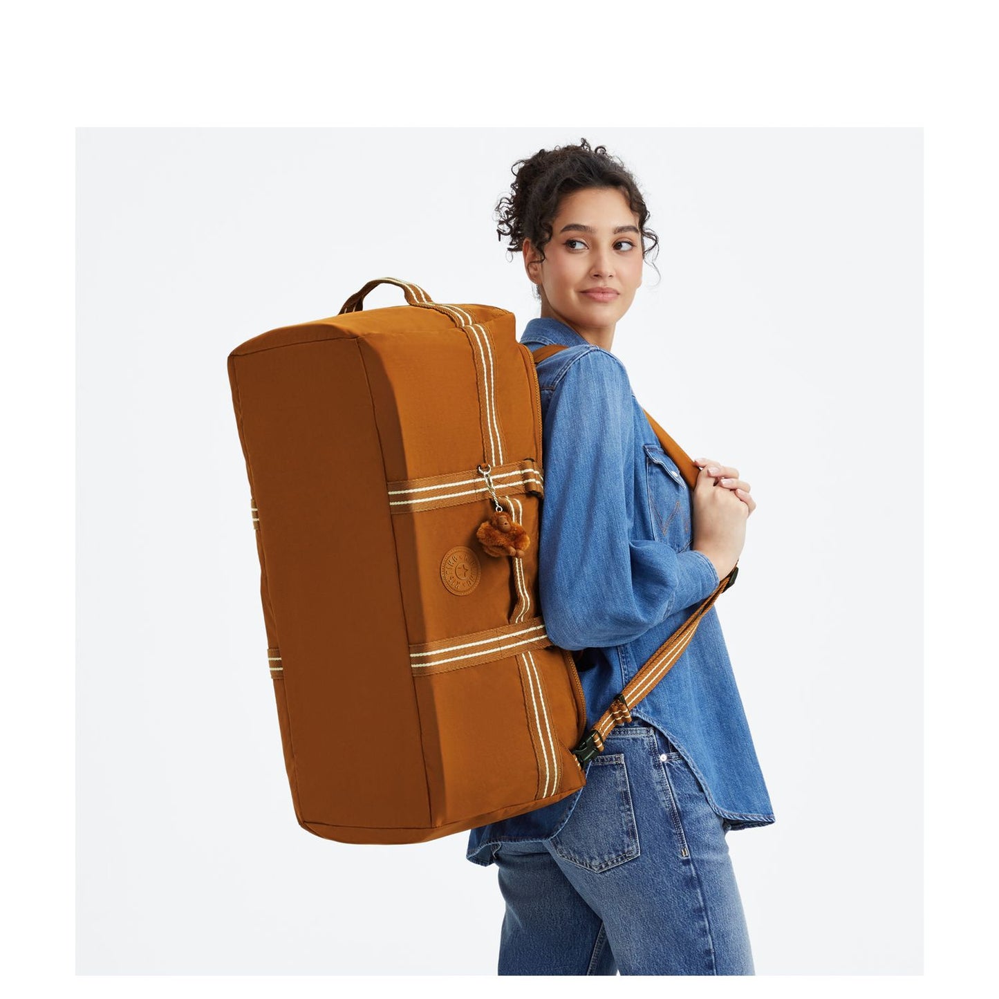 Kipling Donis M Reistas 62.5 cm - 62 liter - 62.5x36x25.5 cm - stylish mokka