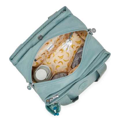 Kipling Nappisac Luiertas - verschoningsmatje - tiny green air