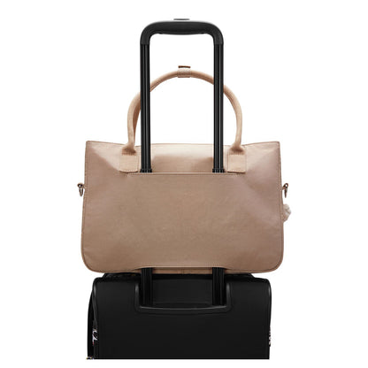 Kipling Superworker S Laptopschoudertas - 13" laptopvak - tan beige