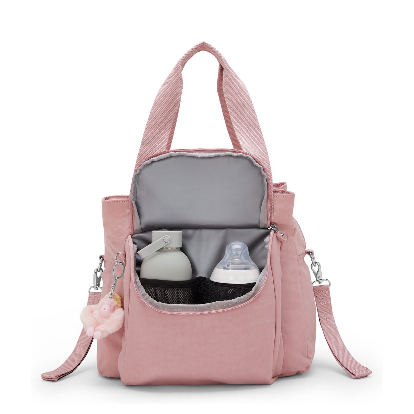 Kipling Nappisac Luiertas - verschoningsmatje - tiny smoky blush