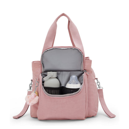 Kipling Nappisac Luiertas - verschoningsmatje - tiny smoky blush