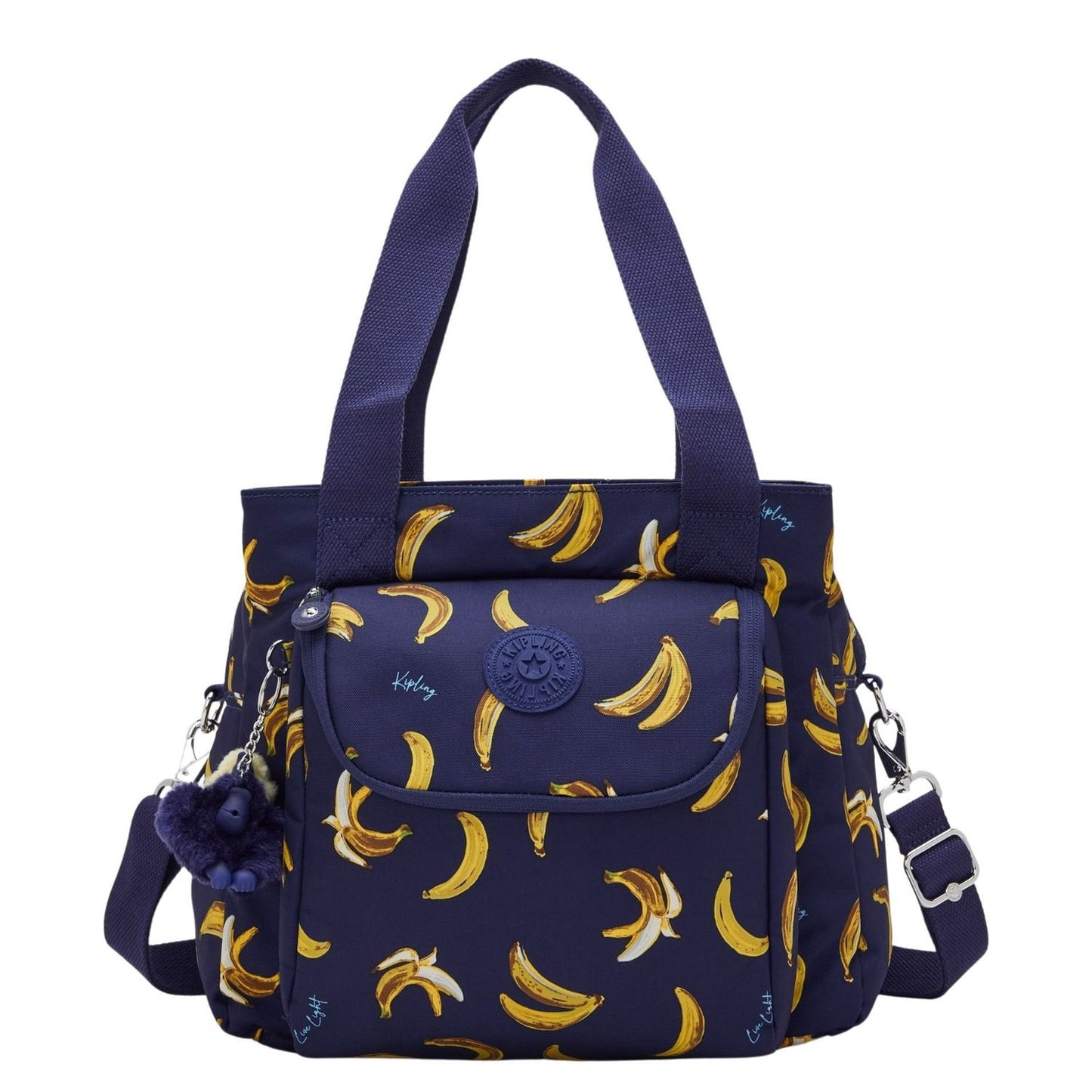 Kipling Nappisac Luiertas - verschoningsmatje - baby banana print