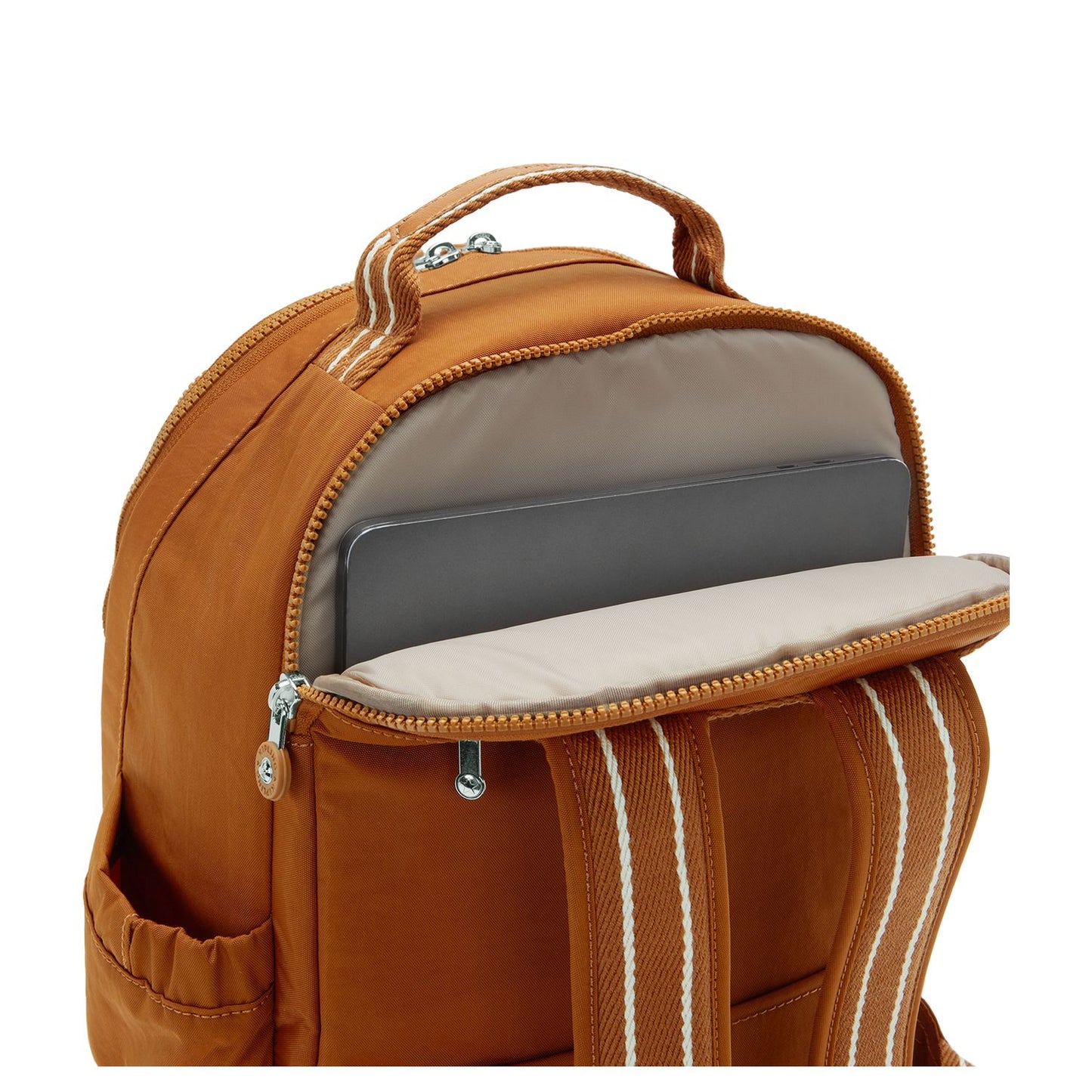Kipling Seoul Cabin Rugzak - 22 liter - stylish mokka