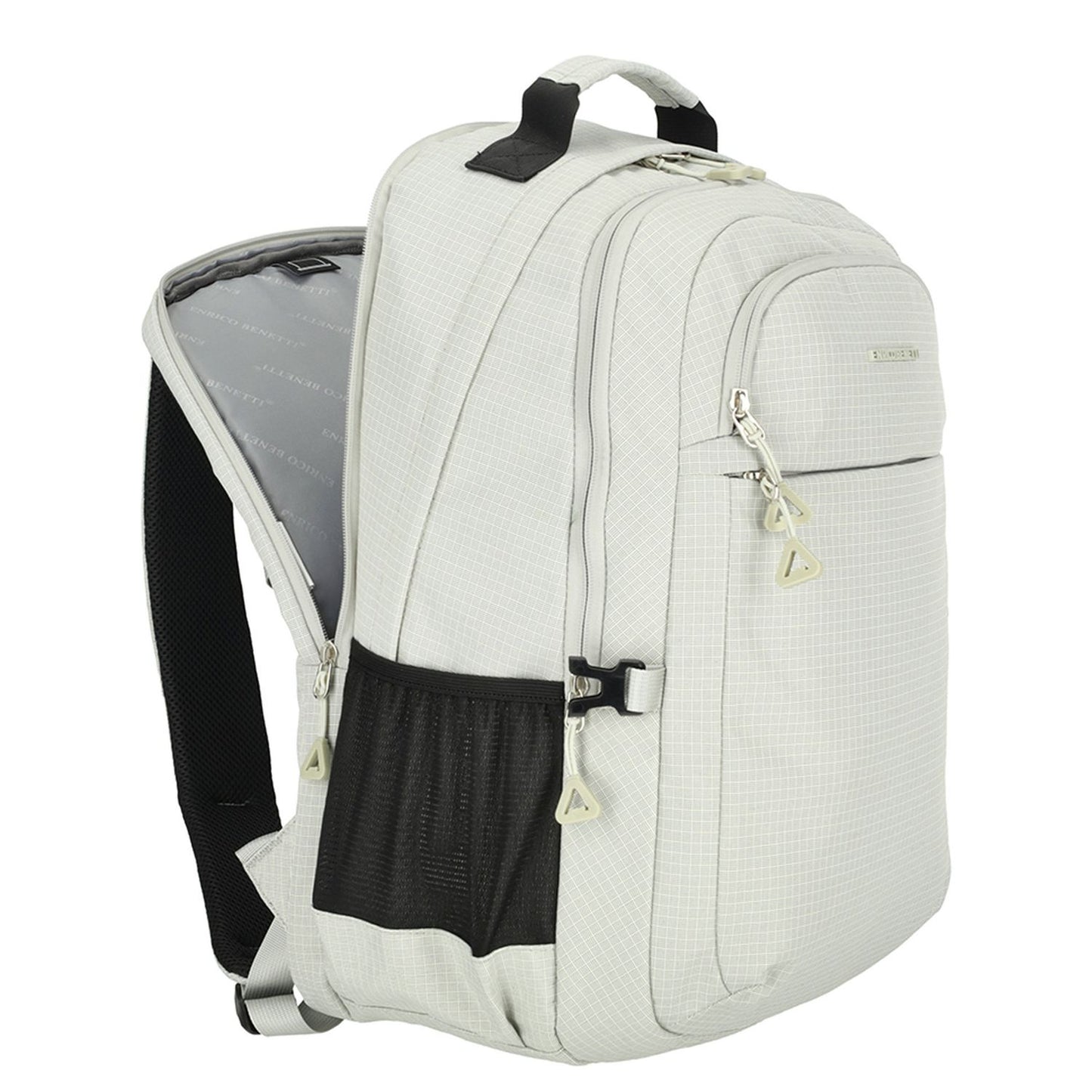 Enrico Benetti Luzern Rugzak - 32 liter - 17" laptopvak - beige