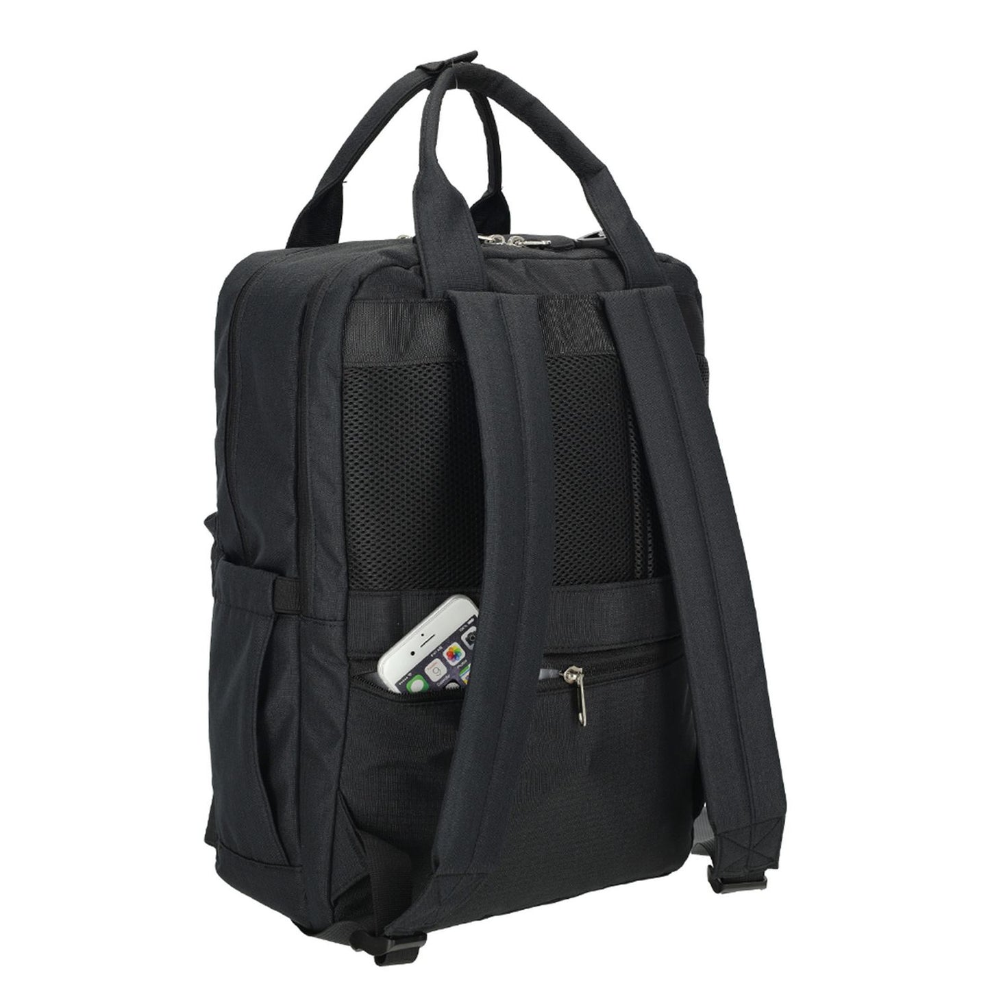 Enrico Benetti Luzern Rugzak - 18 liter - 17" laptopvak - black