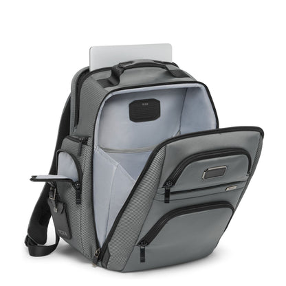 TUMI Alpha Brief Pack Rugzak - 15" laptopvak - grey reflective