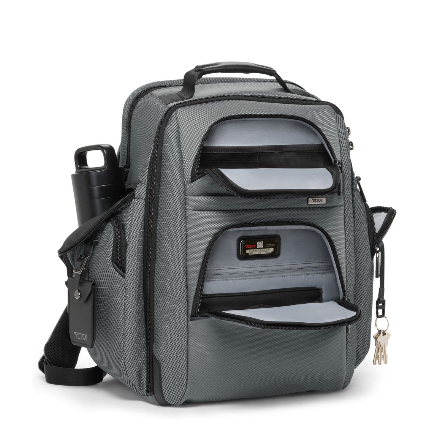 TUMI Alpha Brief Pack Rugzak - 15" laptopvak - grey reflective