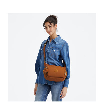 Kipling Gabb S Crossbody Schoudertas stylish mokka