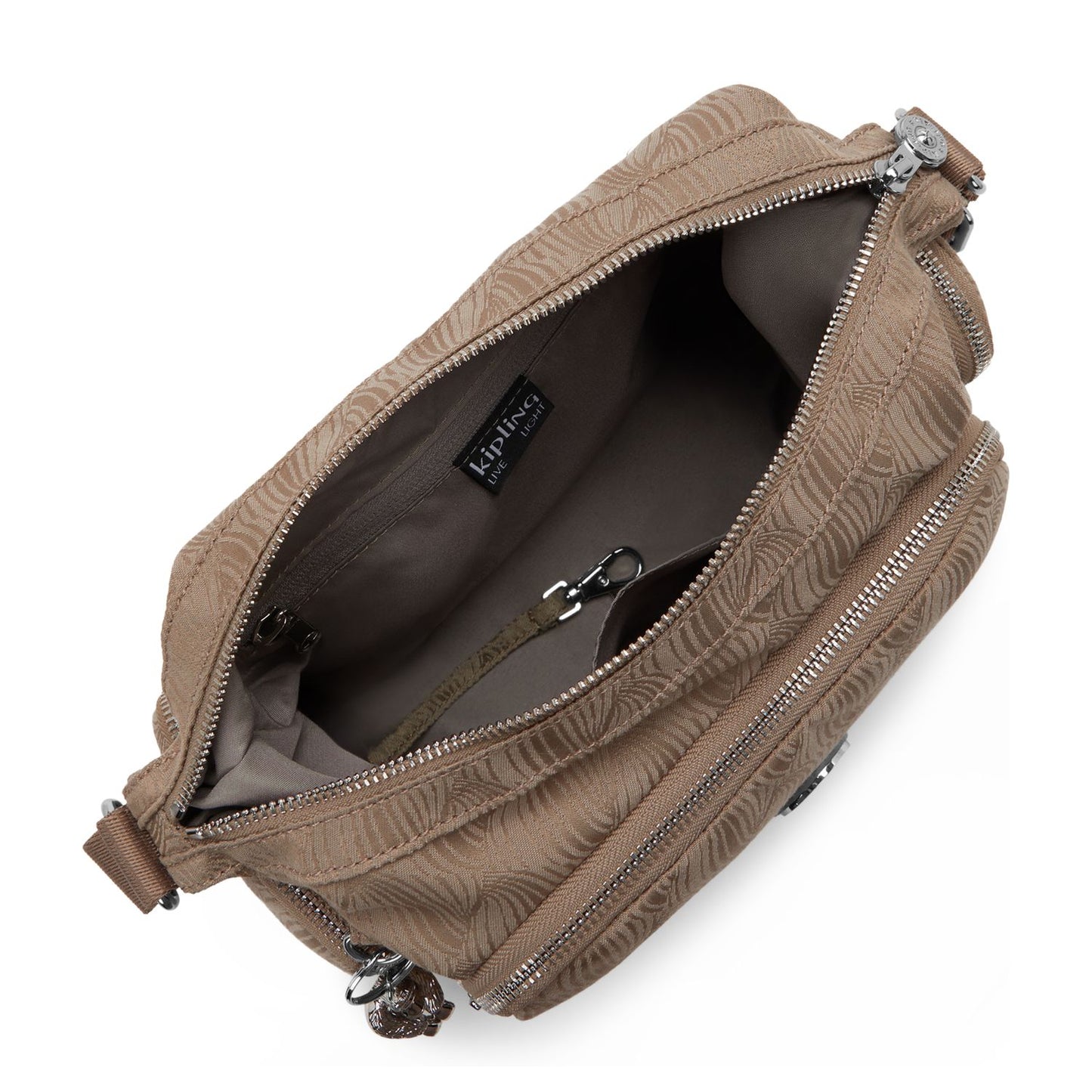 Kipling Gabb S Crossbody Schoudertas diamond wave jacquard