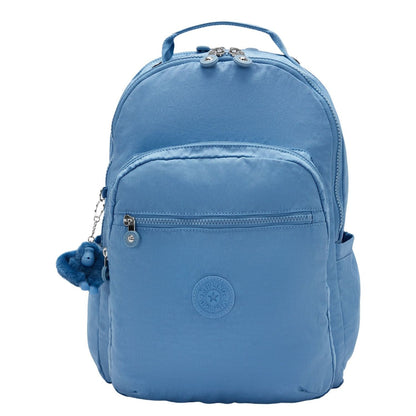 Kipling Kipling Seoul Lap Rugzak School - 15" laptopvak vintage blue