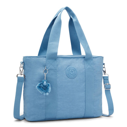 Kipling Minta L Up Schoudertas vintage blue