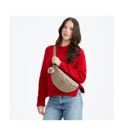 Kipling Maci Crossbody Heuptas tan beige
