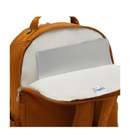 Kipling Kipling Seoul Lap Rugzak School - 15" laptopvak stylish mokka