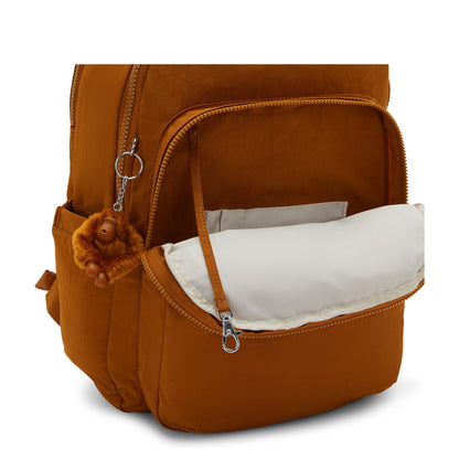 Kipling Kipling Seoul Lap Rugzak School - 15" laptopvak stylish mokka